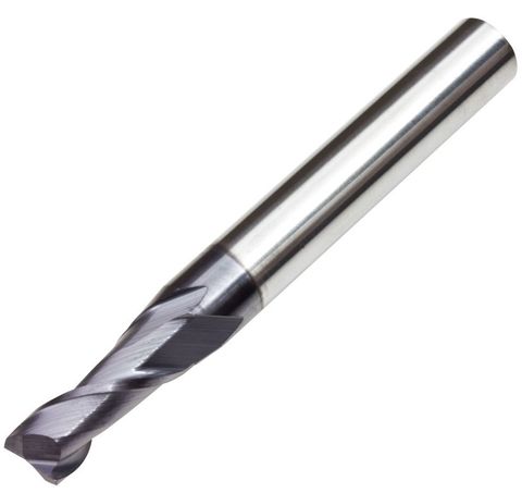 3.0mm 2 Flute  Tialn Coated Carbide Slot Drill - Speed Tiger