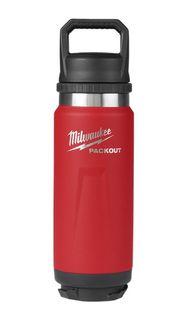 Packout 710ml Bottle c/-Chug Lid Red