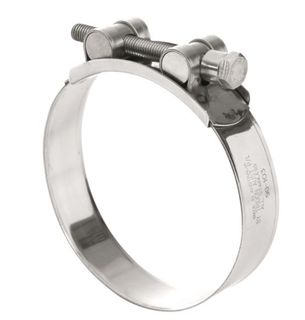 60-63mm T-Bolt Clamp Full Stainless - Tridon