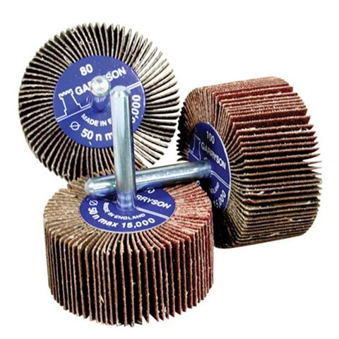 40x25x120 Grit 6mm Shank Flap Wheel - Garryson