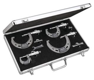 Micrometer Set  0-100mm  0.01mm Grad