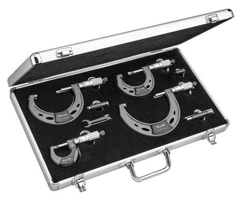 Micrometer Set  0-100mm  0.01mm Grad