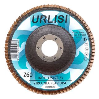 125 x 60 Grit Flap Disc Zirconia - URLISI