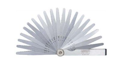 Feeler Gauge Set (Length 100mm) 0.03mm-0.50mm, 13 leaf - INSIZE