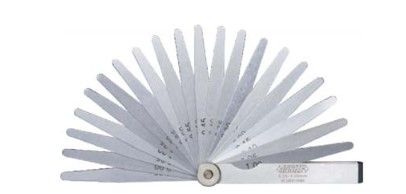 Feeler Gauge Set (Length 100mm) 0.02-1.00mm, 17pc - INSIZE