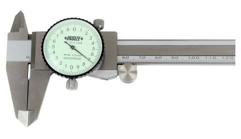 Dial Caliper 0-150mm, 0.02mm - INSIZE