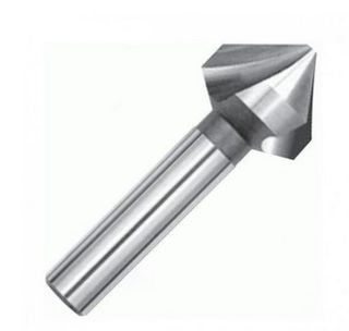 3/8" x 1/4" x 1-3/4" 90Deg HSS 3 Flute Countersink