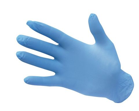 Blue Nitrile Gloves XL Pkt 100