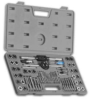 BLU-MOL Tap & Die Set 60 pce