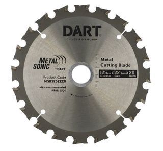 Dart Metal Blade 125mm 20T 22.2mm Bore