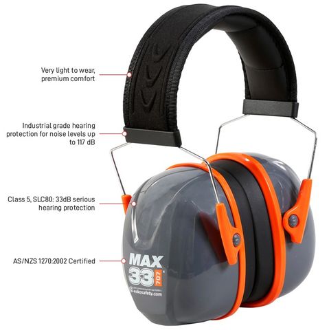 Class 5 Premium Banded Earmuff Max33 707 - Esko
