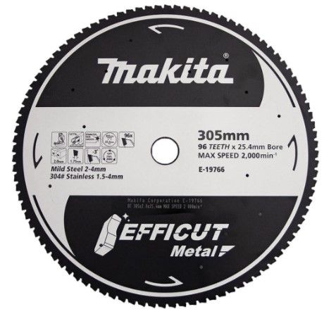 Efficut Metal Stainless305x96T- Makita