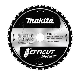 EFFICUT METAL 150mm x 33T- Makita