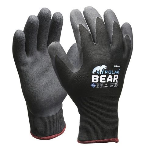 Polar Bear gloves -  Large