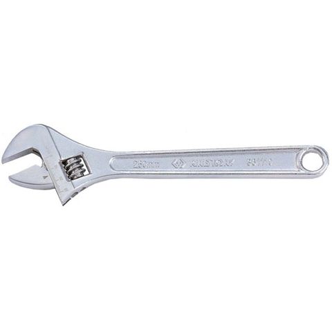 KING TONY ADJUSTABLE WRENCH 200MM CHROME