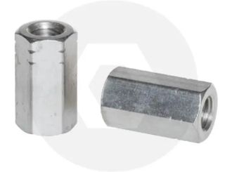 COUPLING NUT M8x25 YZP pkt 100