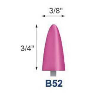 Cone Shape 10x19x3mm Shank Mounted Point