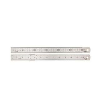 1000mm/36"  Stainless Steel Metric one side Imperial opposite side Rule - Toledo
