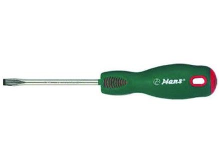 4mm x 100mm L Slotted Screwdriver - Hans