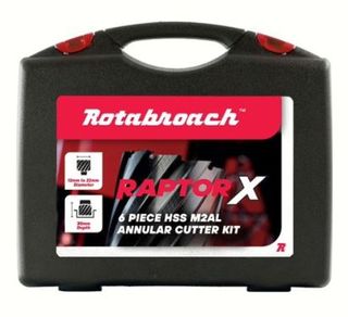 Rotabroach Raptor 6 pc Annular Cutter Set 12, 14, 16, 18, 20 & 22mm