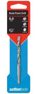 6mm Brad Point Drill - Sutton (D5000600)