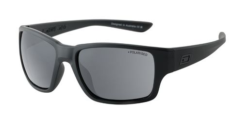 Dirty Dog Sizzle-Satin Black-Grey Polarised