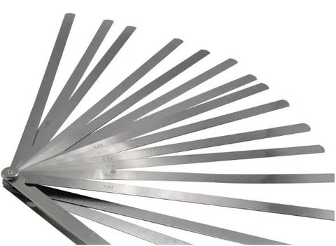 LONG FEELER GAUGE (length 300mm) 20pc, 0.05mm - 1.0mm