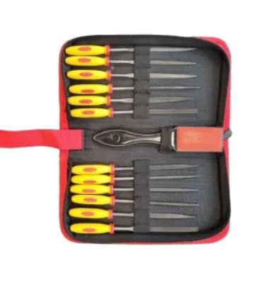 13pc Engineers Needle File Set - Starrett
