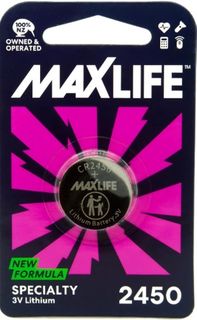 CR2450 Single Lithium Button Cell