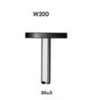 Cylindrical 19x3x6mm Shank  Mounted Point