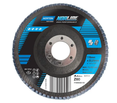 Norton-Norline 115 x 22 60g Flap Disc