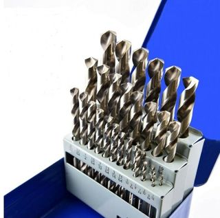 1/16"-1/2" x 1/64'' rises HSS Jobber Drill Set 29 piece - DTD