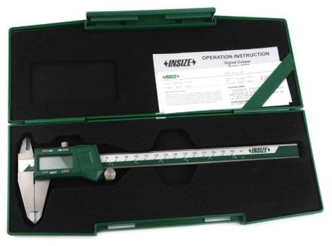 0-200mm/0-8" x 0.01mm Fractional Digital Caliper - INSIZE