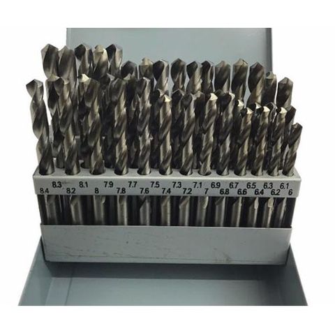 6-10.0mm x .1 Rises 41 piece HSS Drill Set - TDC