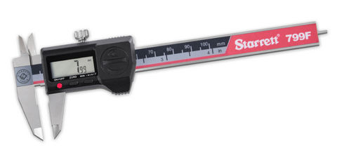 Starrett Digital Caliper 100mm(4") in eva Case