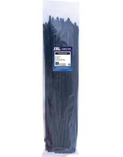 ISL 533 x 9.0mm UV Nylon Cable Tie - Blk. - 100pk