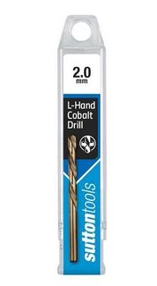 2.0mm Left Hand HSS-Co Jobber Drill - Sutton