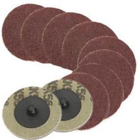 76mm Medium Riloc Scotch Sanding Pad - Maroon