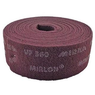 115mm x 10M MIRLON Roll Scotch Bright  (Maroon) Medium