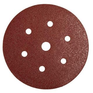 150mm x 40 Grit Vecro Back Sanding Disc  6 Hole - Mirka ( Finland )