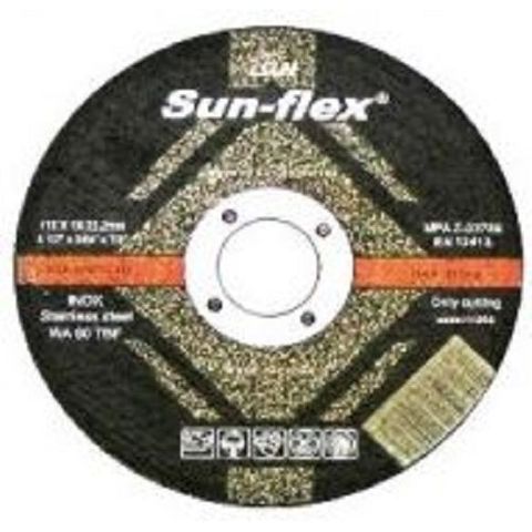 125 x 1.2 Sun-Flex Inox Cut-Off Disc