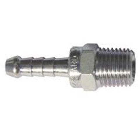 1/4'' BSP Male x 8mm Hose Tailpiece