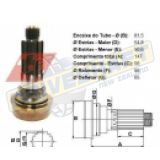 MS/SS MIDSHIP STUB 54.8 X 22 SPL TUBE 88.9 X 4MM SCA