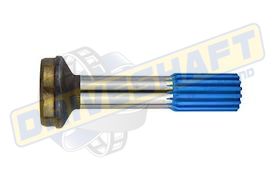 S/S 16 X 1.375 SPLINE 2.500 X 0.083 TUBE W-E 6.350 BD 2.344