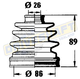 CVBK ISU INNR RODEO 4X4