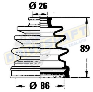 CVBK ISU INNR RODEO 4X4