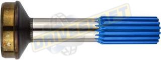 S/S 16 X 1.500 SPLINE 3.000 X 0.083 TUBE W-E 7.400 BD 2.844