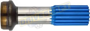 S/S 16 X 1.375 SPLINE 2.000 X 0.083 TUBE W-E 5.200 BD 1.844 SPICER