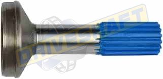 S/S 16 X 1.375 SPLINE 3.000 X 0.065 TUBE W-E 5.600 BD 2.880