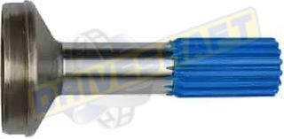 S/S 16 X 1.375 SPLINE 3.000 X 0.065 TUBE W-E 5.600 BD 2.880